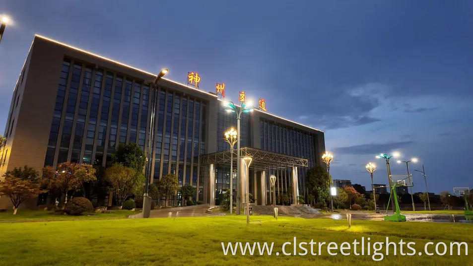 Sensor Lamp 500W Street Light Garden Pole Wall Outdoor CCTV Camera LED Streetlights 40W Lighting Solar Power